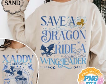 Descarga digital PNG de Xaden Riorson, diseños de imágenes prediseñadas PNG de Xaddy de moda, camiseta de fan de Xaden Fourth Wing, productos de Onyx Storm, Dragon Rider de 2 lados