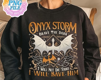 Fourth Wing Series PNG Digital Download, Onyx Storm Sublimation Design, Dragon Rider Bookish Design Gift for Book Lover, Violet Sorrengail