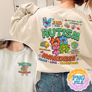 Autism Awareness Month PNG Digital Download, Everyone Communicates Differently Instant Download, Neurodiversity Digital Download