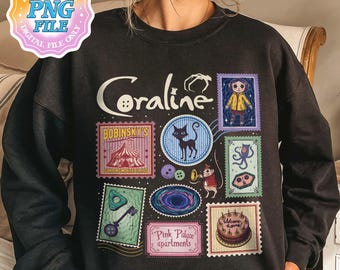 Scary Doll Book Stamps PNG Digital Download, Horror Doll Cartoon Movie Shirt Designs, Cartoon Character Shirt Gift, Retro Movie
