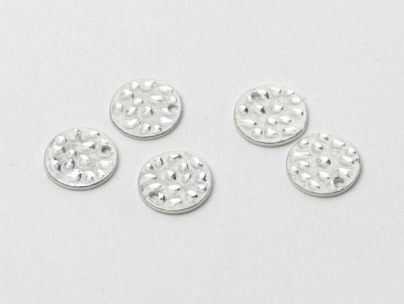 5 x de plata de ley de anillas de llavero para a/ñadir un espacio de colgantes a pulseras~7 mm