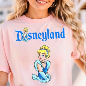 Disneyland Cinderella, Disney Princess Cinderella Characters Tshirt, Disney Princess Matching Shirt, Disneyland Trip Shirt, CinderellaTshirt