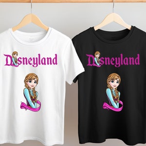 Disneyland Ana, Disney Princess Ana Characters Tshirt, Disney Princess Matching Shirt, Disneyland Trip Shirt, AnaTshirt/Tee,PrincessElsa-Ana