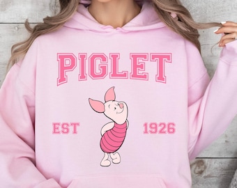 Piglet Winnie The Pooh Hoodie/Sweatshirt, Disney Trip Sweatshirt, Family Matching Hoodie, Family Disney Trip, Piglet Crewneck, Piglet Hoodie