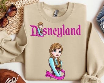 Disneyland Ana, Disney Princess Ana Character Hoodie, Disney Trip Sweatshirt, Family Matching Hoodie, Family DisneyTrip,AnaHoodie/Sweatshirt