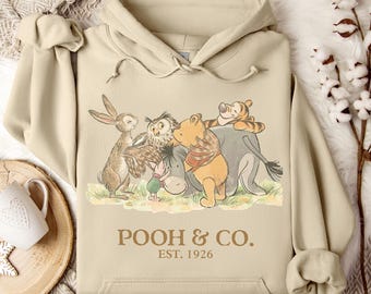 Winnie The Pooh Hoodie/Sweatshirt, Disney Trip Sweatshirt, Family Matching Hoodie, Family Disney Trip,Winnie the Pooh Crewneck,Winnie Hoodie