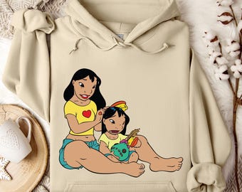 Lilo and Stitch Hoodie, Disney Trip Sweatshirt, Family Matching Hoodie, Family Disney Trip, Stitch Crewneck, Stitch Hoodie, Disney Birthday