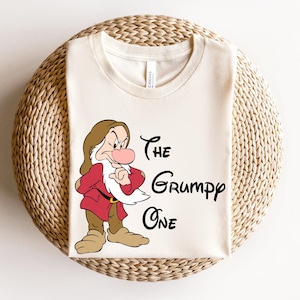 Grumpy One-Snow White and the 7 Dwarf Shirt, Disney Grumpy Character, Grumpy Tshirt, Grumpy Tee, Disneyland Trip Shirt, Disney Gift Custom