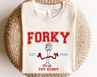 Toy Story Forky Shirt, Disney Forky Character, Forky Tshirt, Forky Tee, Disneyland Trip Shirt, Disney Gift Custom, Gift, Toy Story, Disney