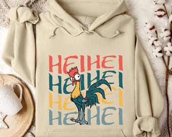 Moana Heihei Hoodie/Sweatshirt,Disney Trip Sweatshirt,Family Matching Hoodie,Moana Crewneck,Hoodie,Heihei Crewneck,Moana2 Design,Moana Movie
