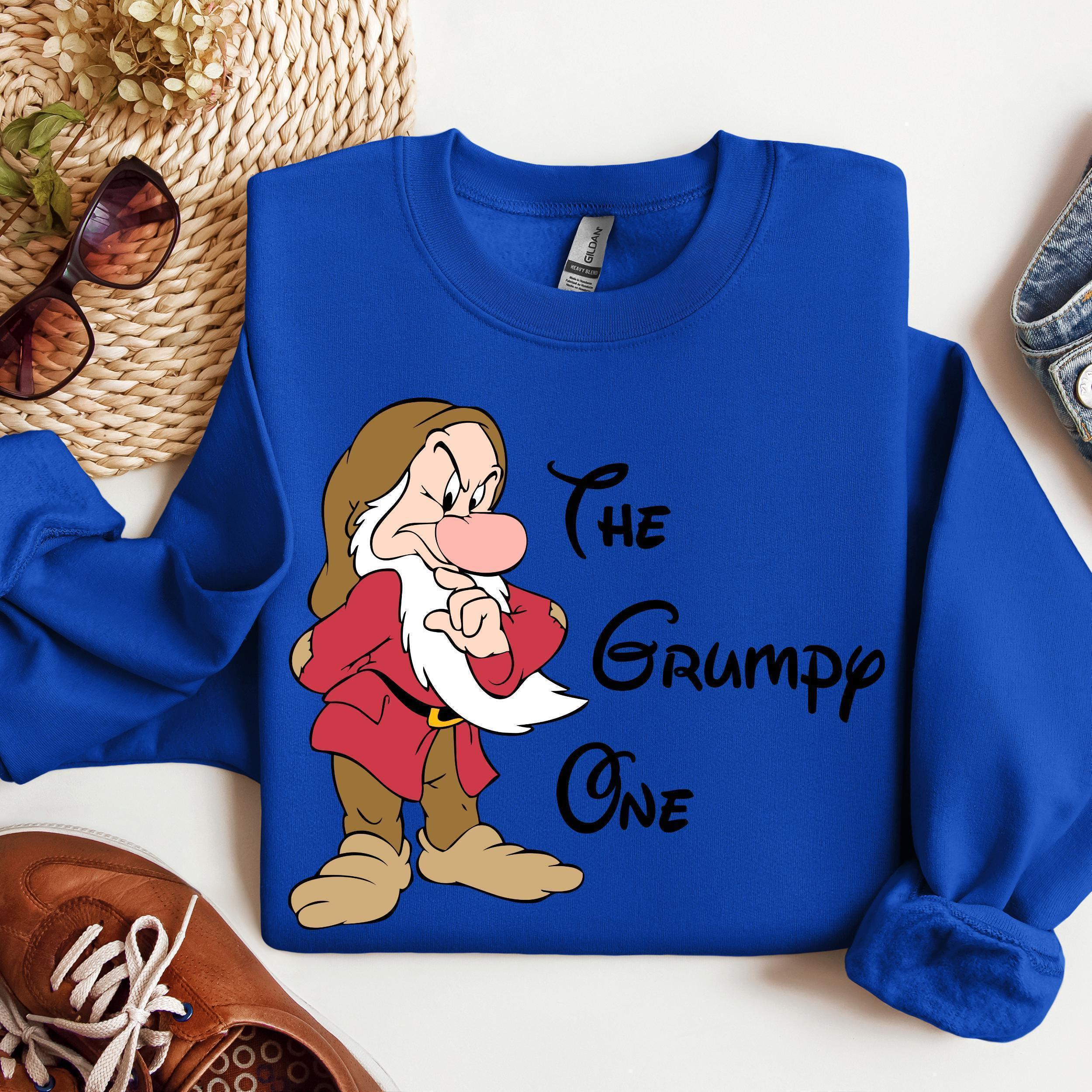 Grumpy Snow White and the Seven Dwarfs Hoodie/sweatshirt, Disney Trip ...
