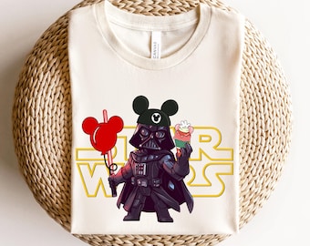 Darth Vader Star Wars, Disney Darth Vader Character, Darth Vader Tshirt, Darth Vader Tee, Disneyland Trip Shirt, Disney Gift Custom,StarWars