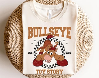 Toy Story Bullseye EST. Shirt, Disney Bullseye Character, Bullseye Tshirt, Bullseye Tee, Disneyland Trip Shirt, Disney Gift Custom, ToyStory