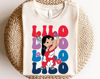 Lilo and Stitch Shirt, Disney Stitch, Stitch T shirt, Stitch Tee, Disneyland Trip Shirt, Disney Gift Custom, Stitch, Family Matching T-shirt