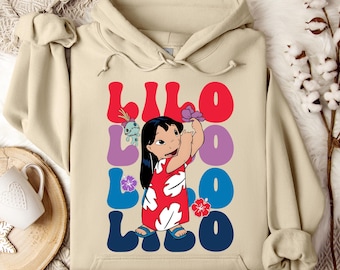 Lilo and Stitch Hoodie, Disney Trip Sweatshirt, Family Matching Hoodie, Family Disney Trip, Stitch Crewneck, Stitch Hoodie, Disney Birthday