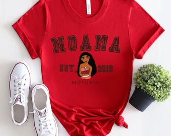 Moana Disney Princess Characters Tshirt, Tee, Moana Disney Princess Matching Shirt, Disneyland Trip Shirt, Moana Tshirt