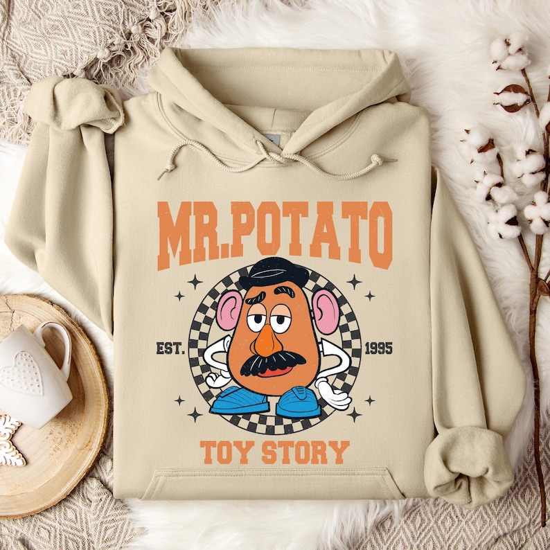 Toy Story Mr. Potato EST. Hoodie/Sweatshirt, Disney Trip Sweatshirt, Family Matching Hoodie, Family Disney Trip, Mr. Potato Crewneck, Hoodie Bild 1