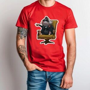 Zootopia Character T-shirt, Mr. Big, Disney Trip T-shirt, Family Matching T-shirt, Family Disney Trip, Gift, Zootopia Fox, T-shirt, Mafia Bild 3
