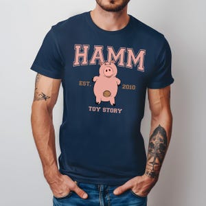 Toy Story Hamm Shirt, Disney Hamm Character, Hamm Tshirt, Hamm Tee, Disneyland Trip Shirt, Disney Gift Custom, Toy Story, Hamm Gift image 3