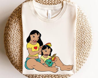 Lilo and Stitch Shirt, Disney Stitch, Stitch T shirt, Stitch Tee, Disneyland Trip Shirt, Disney Gift Custom, Stitch, Family Matching T-shirt