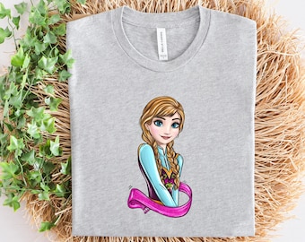 Frozen Anna, Disney Princess Characters Tshirt, Tee, Anna Disney Princess Matching Shirt, Disneyland Trip Shirt, Anna Tshirt