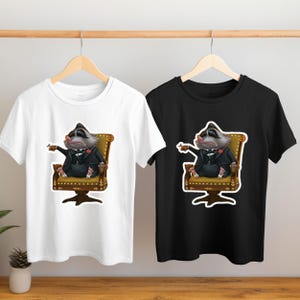 Zootopia Character T-shirt, Mr. Big, Disney Trip T-shirt, Family Matching T-shirt, Family Disney Trip, Gift, Zootopia Fox, T-shirt, Mafia Bild 4