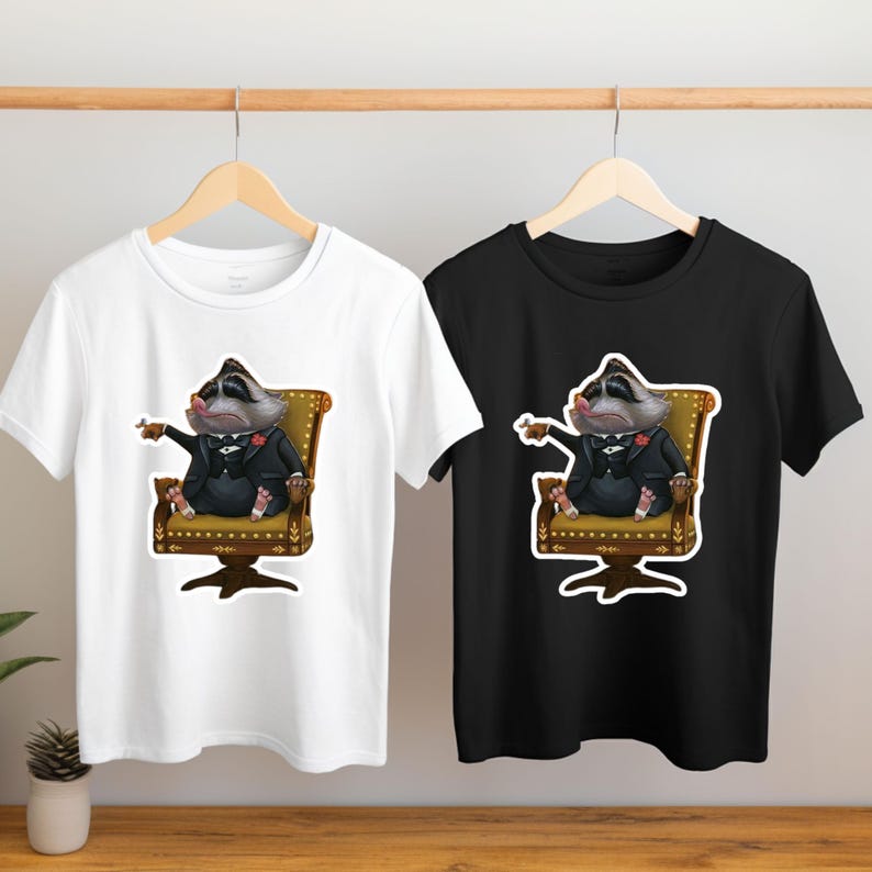 Zootopia Character T-shirt, Mr. Big, Disney Trip T-shirt, Family Matching T-shirt, Family Disney Trip, Gift, Zootopia Fox, T-shirt, Mafia Bild 4