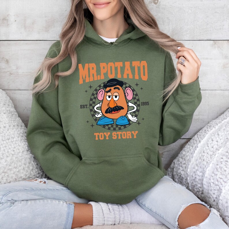 Toy Story Mr. Potato EST. Hoodie/Sweatshirt, Disney Trip Sweatshirt, Family Matching Hoodie, Family Disney Trip, Mr. Potato Crewneck, Hoodie Bild 4