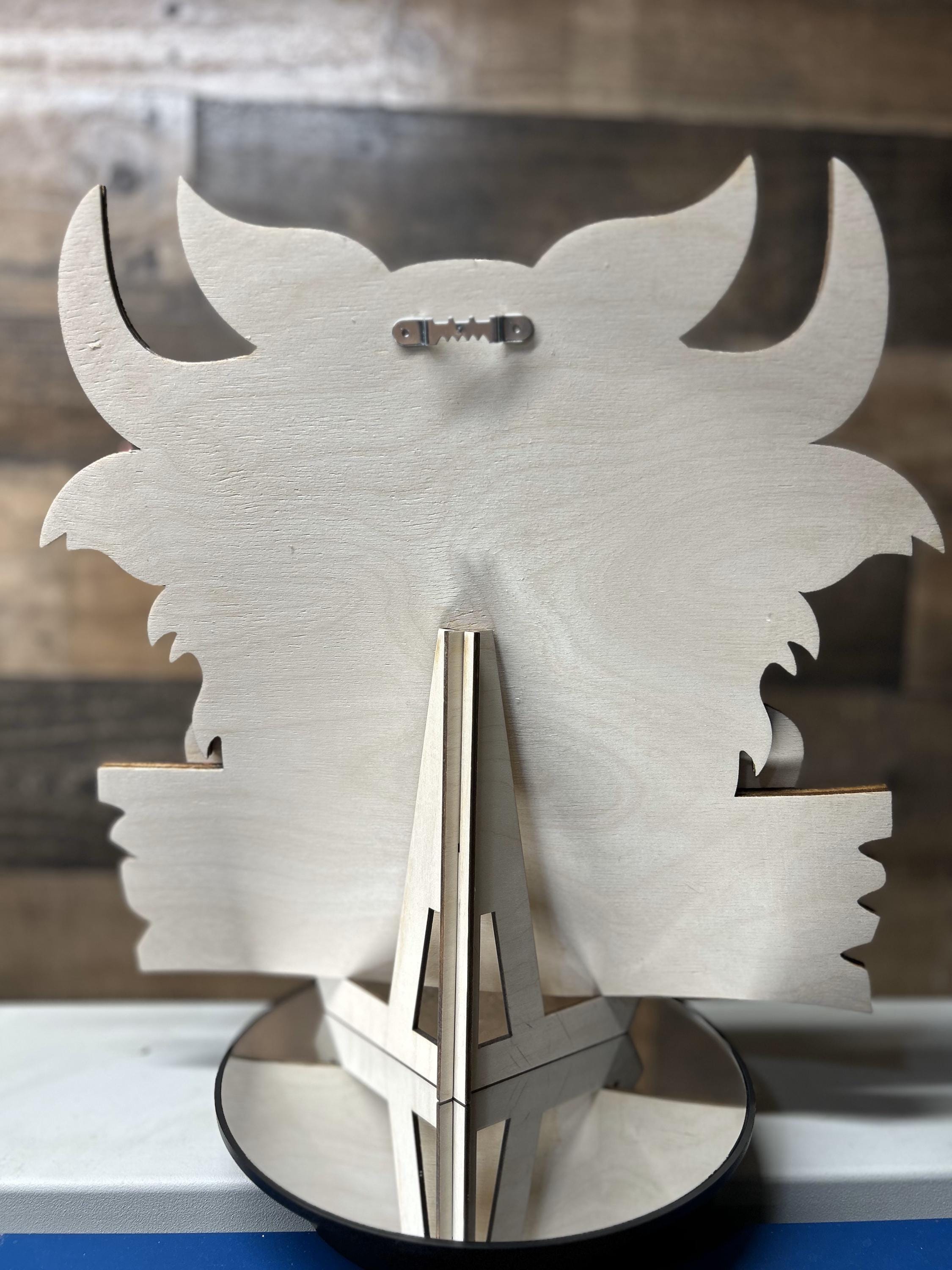 Highland Cow Welcome Sign