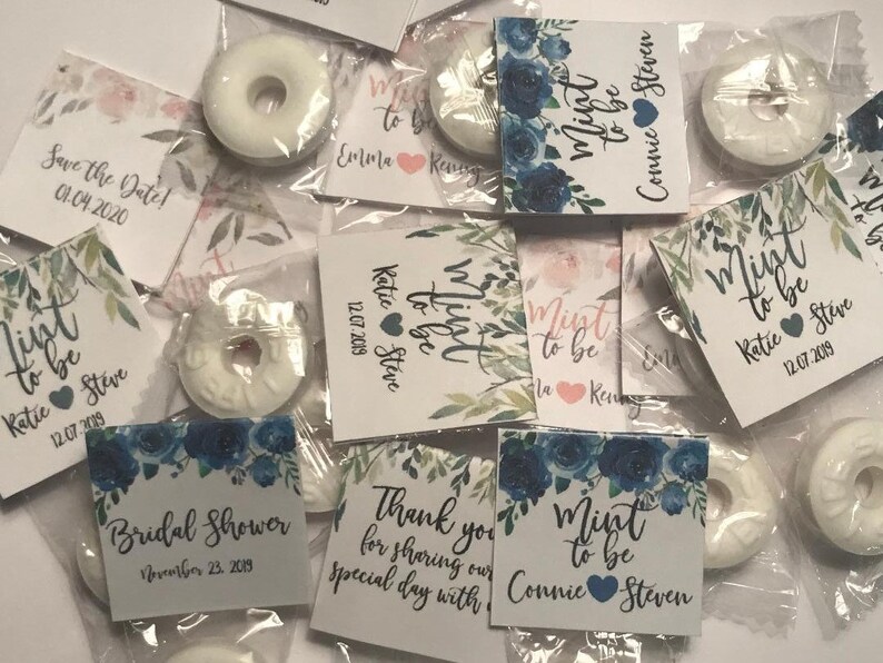 Mint to Be Wedding Favors Bridal Shower Favors Lifesaver Mints Etsy