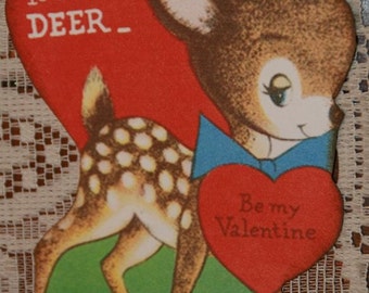 Valentine Tags  You're a Deer Be my Valentine