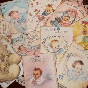 Huge Variety Lot of Baby Gift Tags For Boy Girl and New Baby image 1