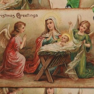 The Nativity Of Jesus Christmas Tags