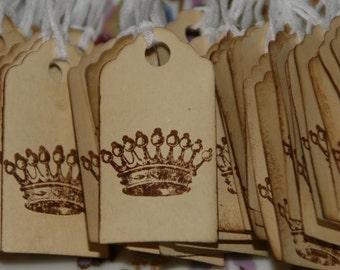 200  Paris Inspired Crown Price Tags