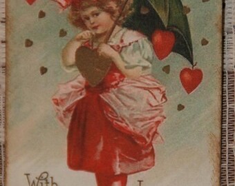 Valentine Gift Tags - With Fondest Love To My Valentine