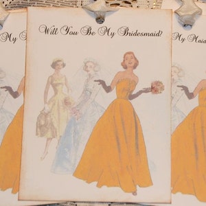 Will You Be My Bridesmaid  Maid Of Honor Tags