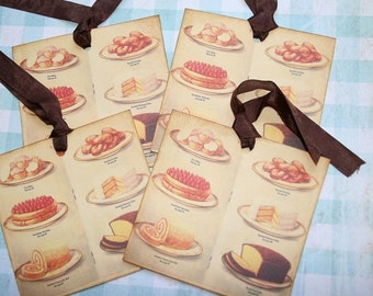 Sweet Desserts Gift Hang Tags