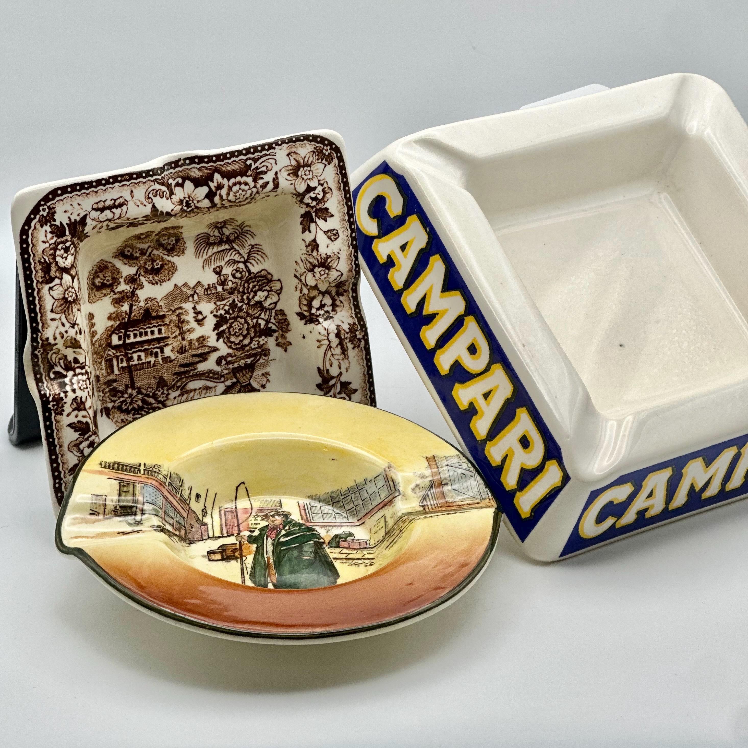 CAMPARI ／ カンパリ　シガー・アッシュトレイ　灰皿　ビンテージ Campari ashtray - Etsy 日本