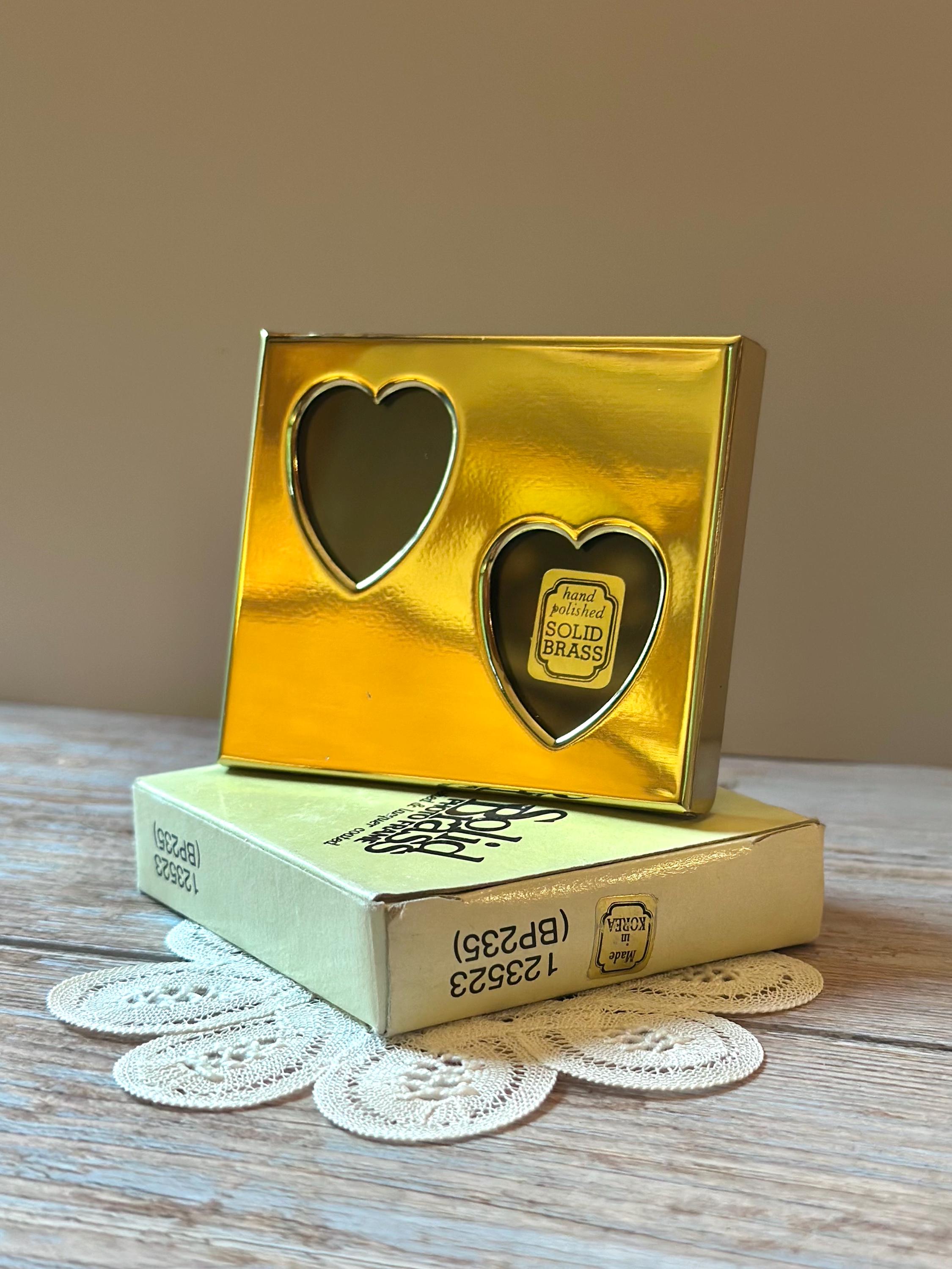 フォトフレーム Vintage heart photo flame Heart Shaped Picture