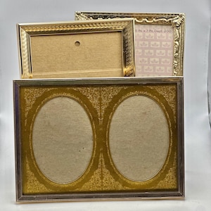 Vintage Brass Toned Frames 5x7