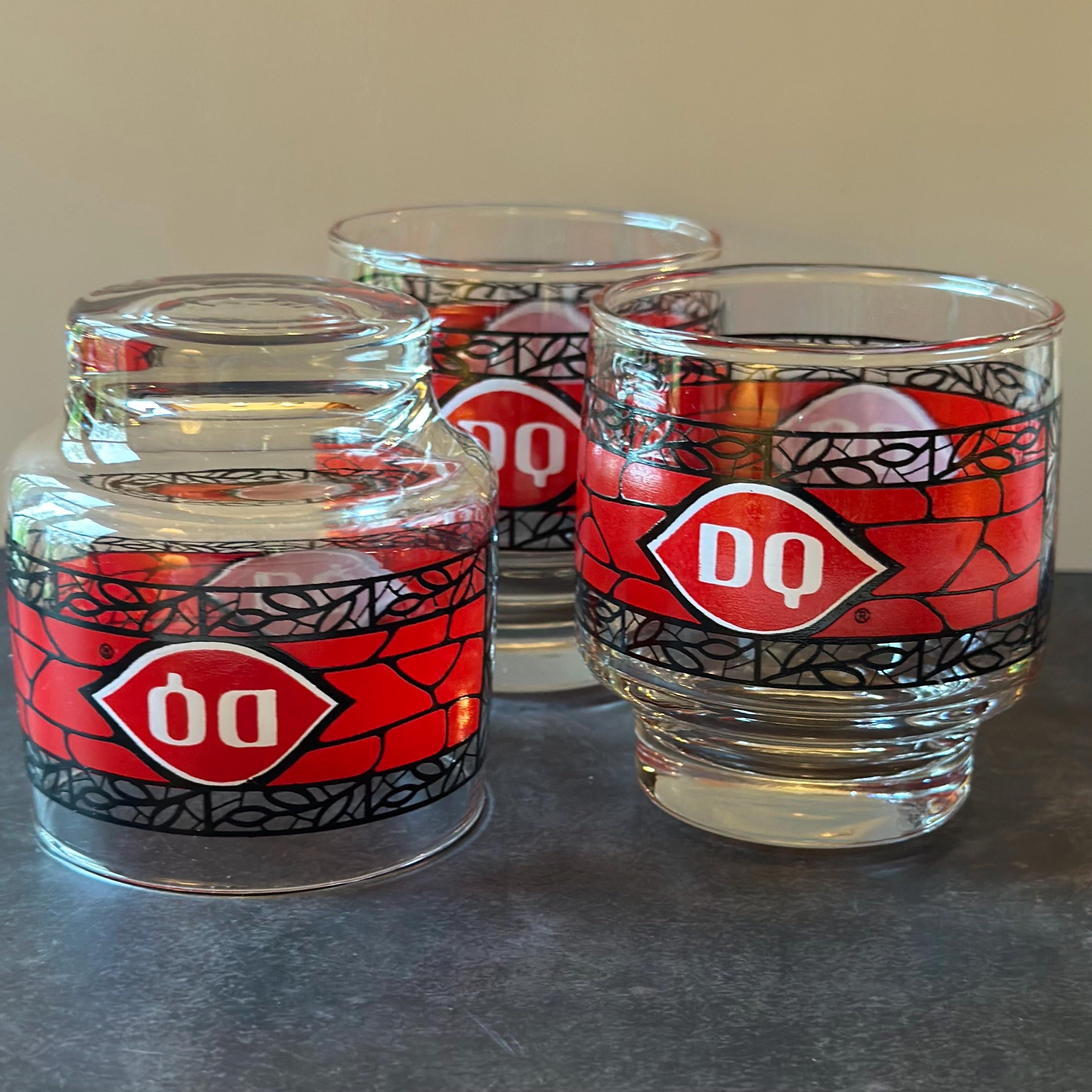 Vintage Dairy Queen Glass - Etsy