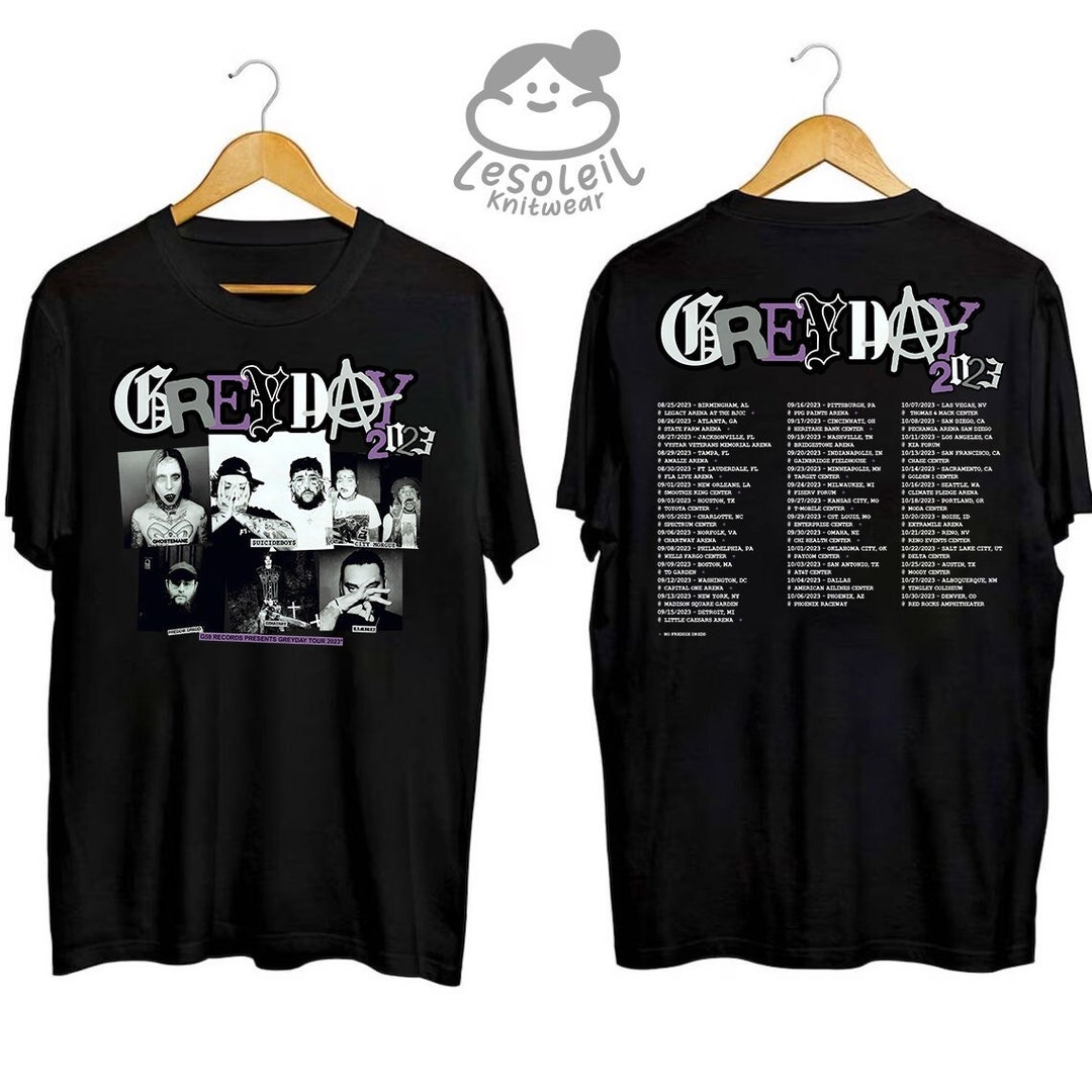 Camisa Suicideboys Grey Day Tour 2023 Camisa Grey Day Tour Etsy México
