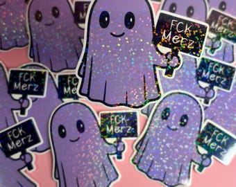 fck merz Sticker
