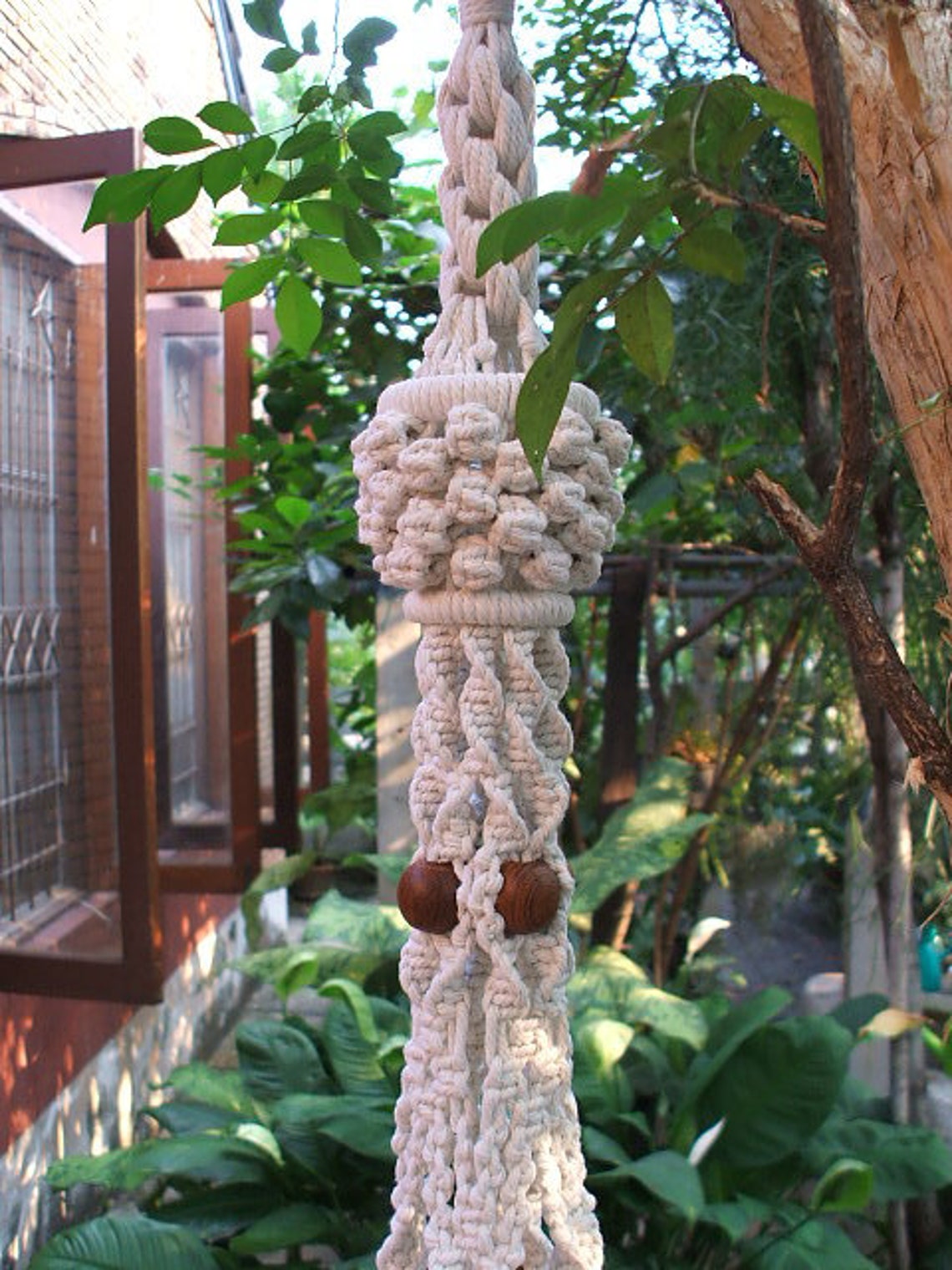 Macrame Hanging Planter 'persia' Etsy