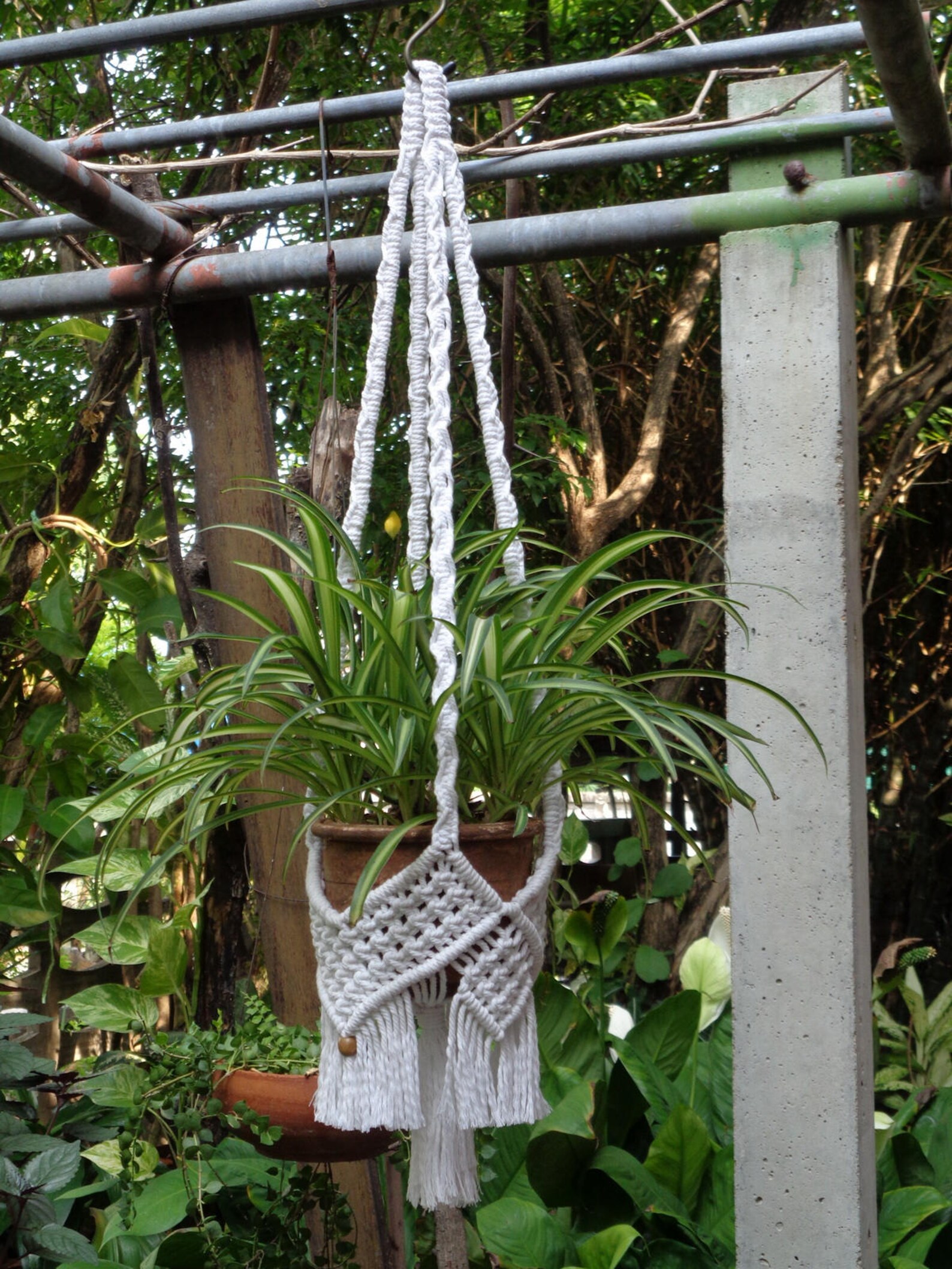 Plant Hanger 'basket 3' Etsy