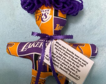 Los Angeles Lakers Damm-it Slam-It Doll