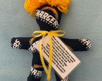 Los Angelas Chargers Damm-it Slam-It Doll