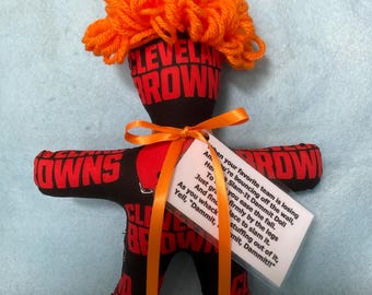 Cleveland Browns Damm-it Slam-It Doll