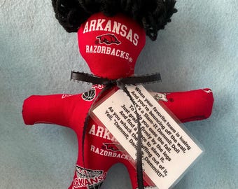 Arkansas Razorbacks Damm-it Slam-It Doll