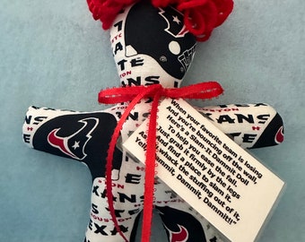 Houston Texans Damm-It Slam-It Doll